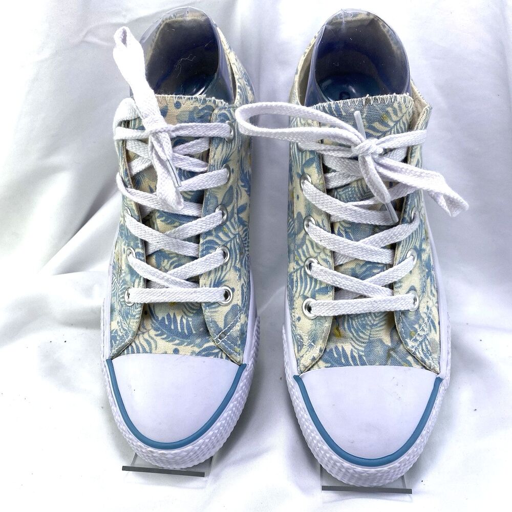 Airwalk Sneakers Women’s 8.5 Canvas Floral Cap Toe Old Skool Casual 181510 - Picture 2 of 10